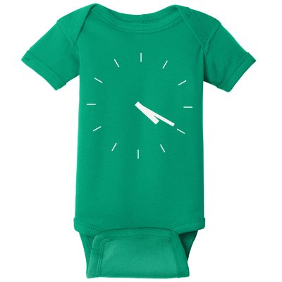 420 Funny Time Clock Baby Bodysuit