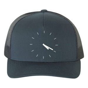 420 Funny Time Clock Yupoong Adult 5-Panel Trucker Hat