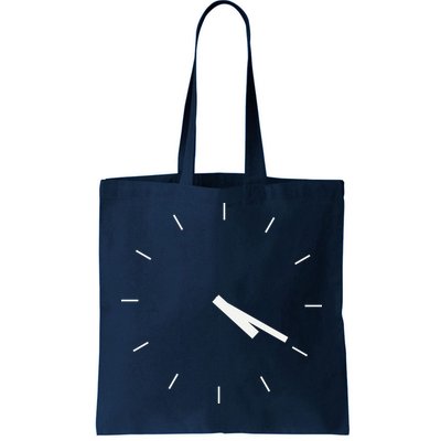 420 Funny Time Clock Tote Bag