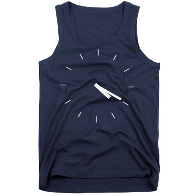 420 Funny Time Clock Tank Top