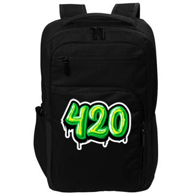 420 Graffiti  Impact Tech Backpack