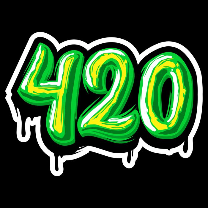 420 Graffiti  Sustainable Bucket Hat