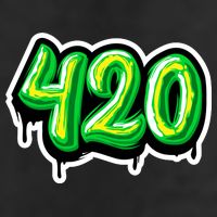 420 Graffiti  Adult Drive Performance Visor