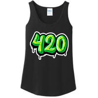 420 Graffiti  Ladies Essential Tank