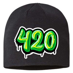 420 Graffiti  Sustainable Beanie