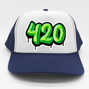 420 Graffiti  Trucker Hat