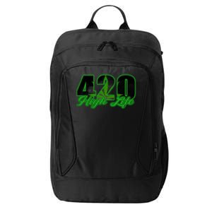 420 High Life Medical Marijuana Weed City Backpack