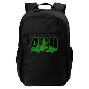 420 High Life Medical Marijuana Weed Daily Commute Backpack