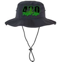 420 High Life Medical Marijuana Weed Legacy Cool Fit Booney Bucket Hat