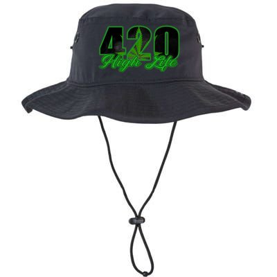 420 High Life Medical Marijuana Weed Legacy Cool Fit Booney Bucket Hat