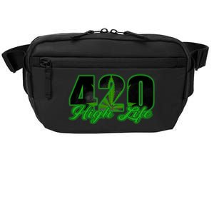 420 High Life Medical Marijuana Weed Crossbody Pack