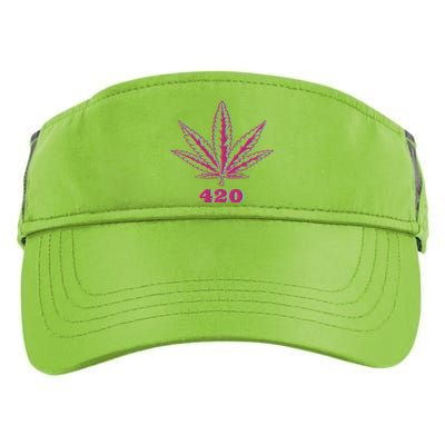 420 Leaf Adult Drive Performance Visor