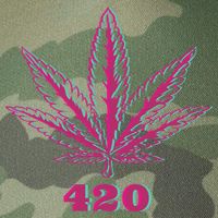 420 Leaf Legacy Tie Dye Trucker Hat