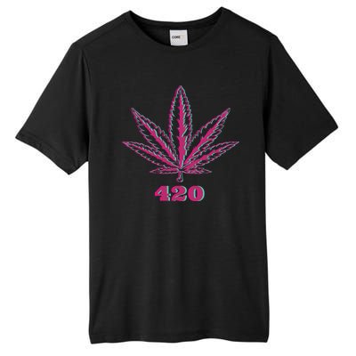 420 Leaf Tall Fusion ChromaSoft Performance T-Shirt