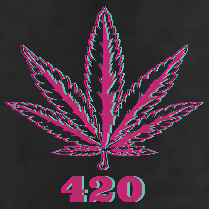 420 Leaf Golf Towel