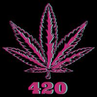 420 Leaf Cropped Pullover Crew