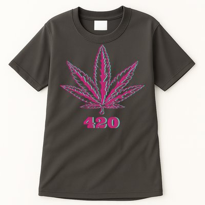 420 Leaf Tall T-Shirt