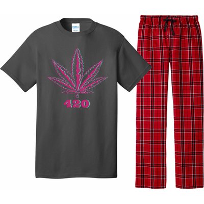 420 Leaf Pajama Set