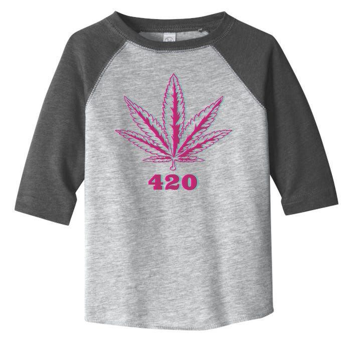 420 Leaf Toddler Fine Jersey T-Shirt