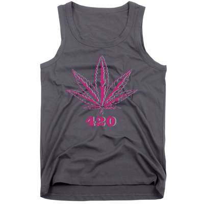 420 Leaf Tank Top