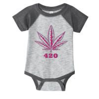 420 Leaf Infant Baby Jersey Bodysuit