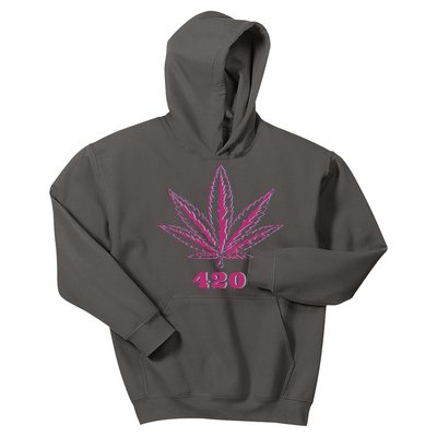 420 Leaf Kids Hoodie