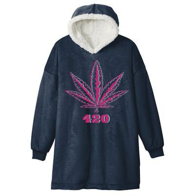 420 Leaf Hooded Wearable Blanket