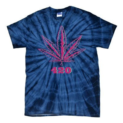 420 Leaf Tie-Dye T-Shirt