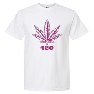 420 Leaf Garment-Dyed Heavyweight T-Shirt