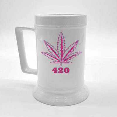 420 Leaf Beer Stein