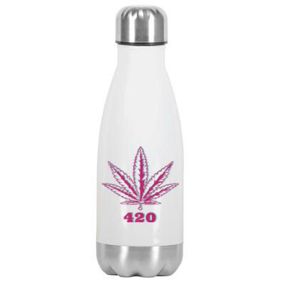 420 Leaf Stainless Steel Insulated Water Bottle