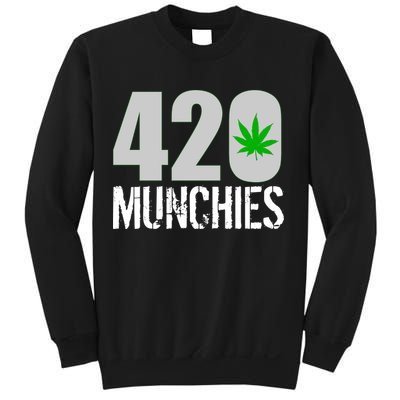 420 Munchies Weed Leaf Sweatshirt