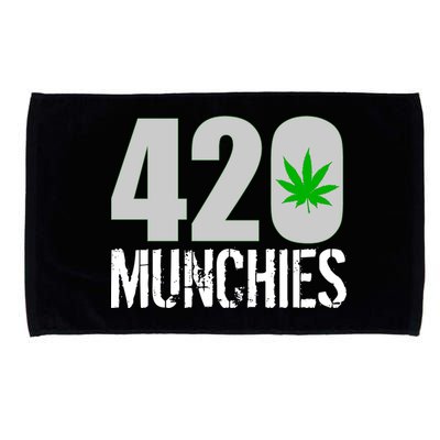 420 Munchies Weed Leaf Microfiber Hand Towel