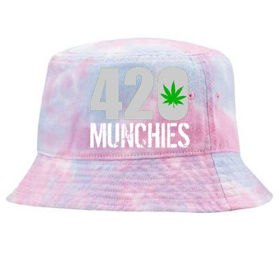 420 Munchies Weed Leaf Tie-Dyed Bucket Hat