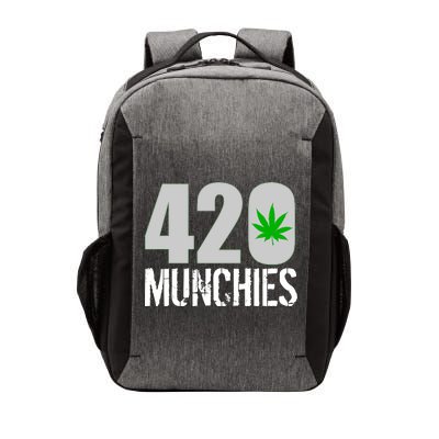 420 Munchies Weed Leaf Vector Backpack