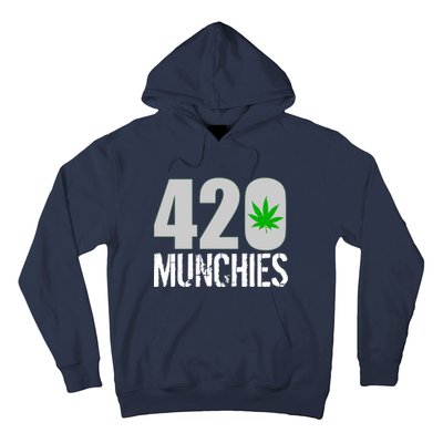 420 Munchies Weed Leaf Hoodie