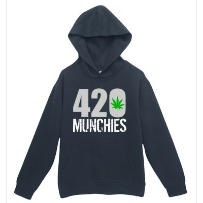 420 Munchies Weed Leaf Urban Pullover Hoodie