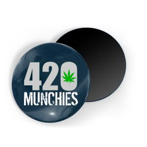 420 Munchies Weed Leaf Magnet