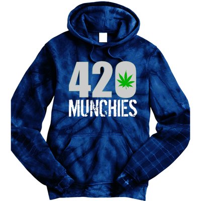 420 Munchies Weed Leaf Tie Dye Hoodie