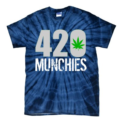 420 Munchies Weed Leaf Tie-Dye T-Shirt