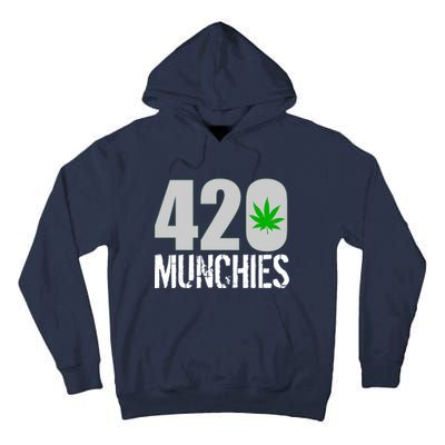 420 Munchies Weed Leaf Tall Hoodie