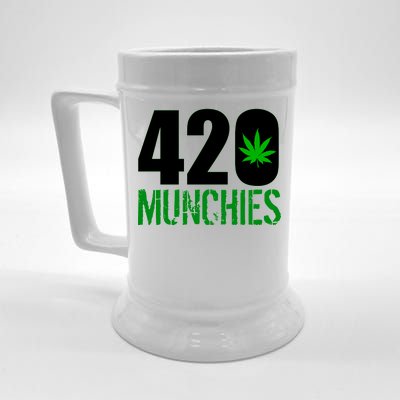 420 Munchies Weed Leaf Beer Stein