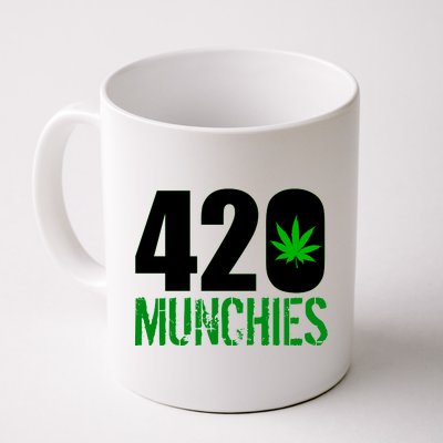 420 Munchies Weed Leaf Coffee Mug