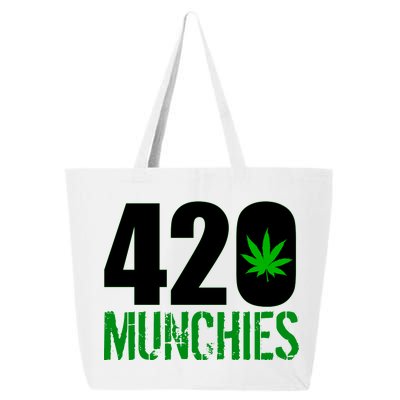 420 Munchies Weed Leaf 25L Jumbo Tote