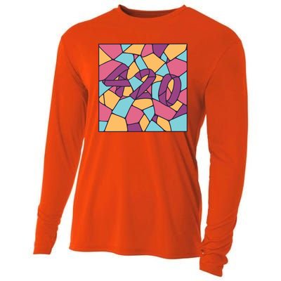 420 Stained Glass Cooling Performance Long Sleeve Crew