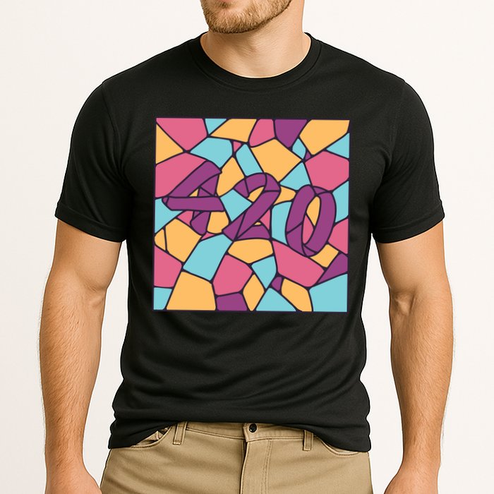 420 Stained Glass Cooling Performance Crew T-Shirt