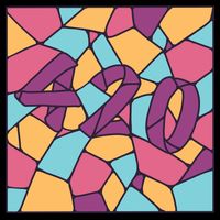 420 Stained Glass Cooling Performance Crew T-Shirt