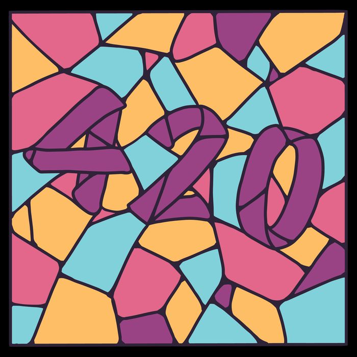 420 Stained Glass Cooling Performance Crew T-Shirt
