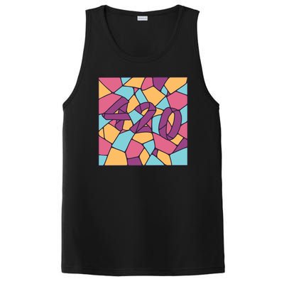 420 Stained Glass PosiCharge Competitor Tank