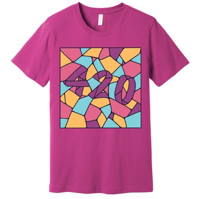 420 Stained Glass Premium T-Shirt